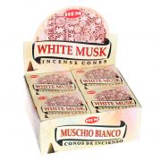 White Musk wierook kegels