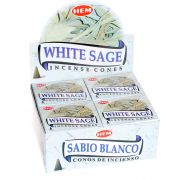 White Sage wierook kegels