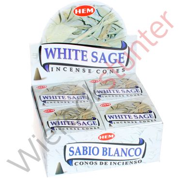 White Sage wierook kegels