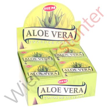 Aloe Vera wierook kegels