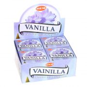 Vanille wierook kegels