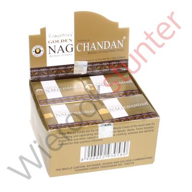 Nag Champa Golden Nag Chandan wierook kegels