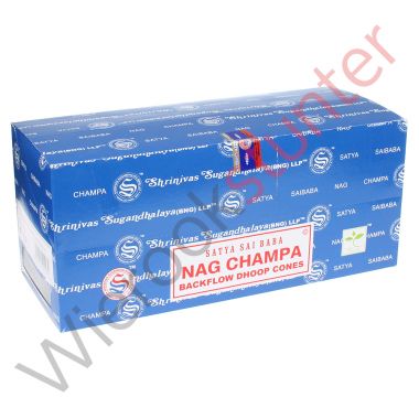 Nag Champa backflow wierook kegels