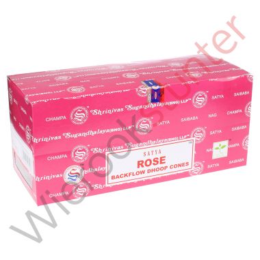 Nag Champa Rose backflow wierook kegels