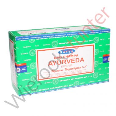 Nag Champa Ayurveda green wierook